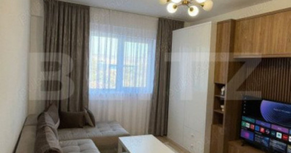 Apartament cu 2 camere, 45 mp, mobilat si utilat modern, zon