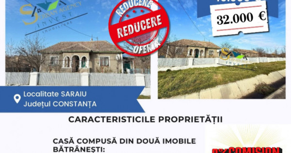 Casa de vânzare Saraiu