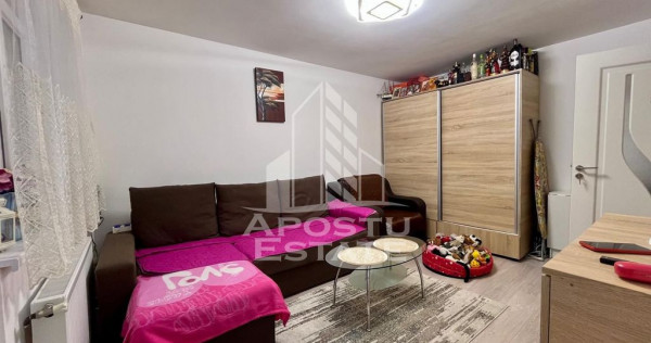 Apartament 1 camera,cetrala proprie,zona Saguna