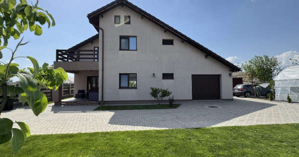 Vila P+M + GARAJ, 6 cam, T-630mp, str.Agricultorului,sau SCHIMB cu ap.