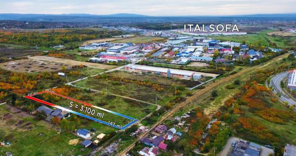 TEREN cuprins in PUZ- zona Fan Curier Baia Mare