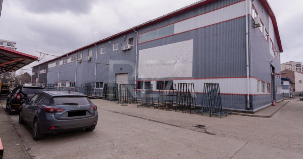 Doua hale / spatiu industrial + birouri 5000 mp / Sector 4