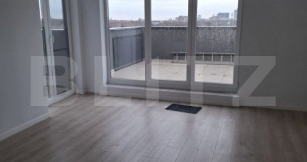 Penthouse cu 3 camere, 76,42 mp, 3 terase, zona Torontalului