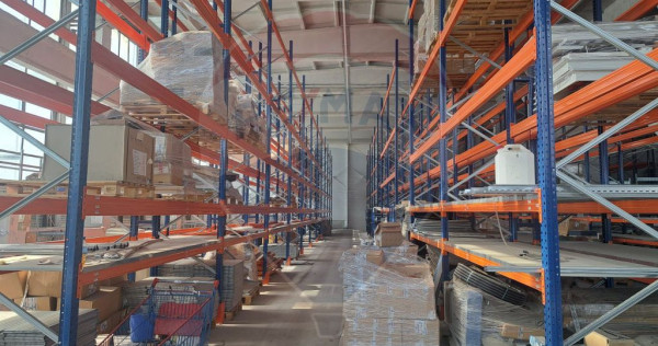 Hala depozitare 2240 mp curte 1680 mp platforma industria...