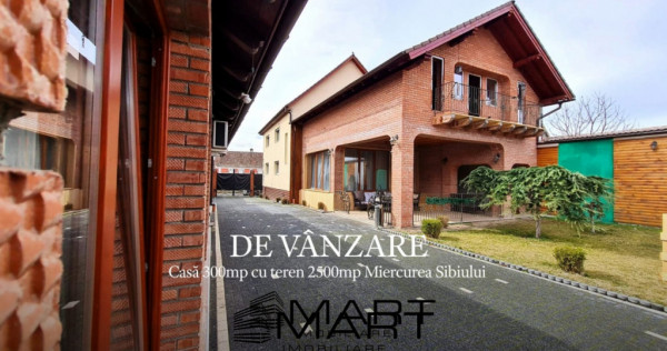 Casa 300mp teren 2500mp Miercurea Sibiului