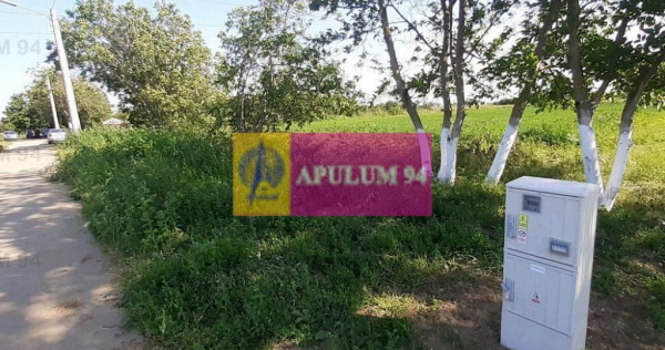 Teren cu utilități pentru dezvoltare proiect