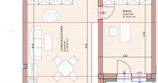 Apartament 2 camere, 48 mp, parter, 2 balcoane, direct DEZVOLTATOR.