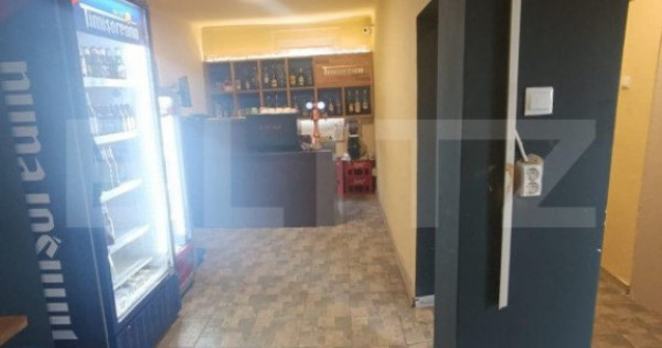 Casa cu vad si afacere, 2 camere, 52 mp+teren de 292 mp, Tim
