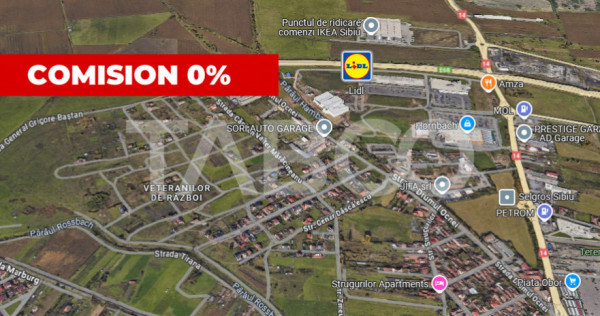 Teren intravilan de vanzare utilitati puz aviz de constructi