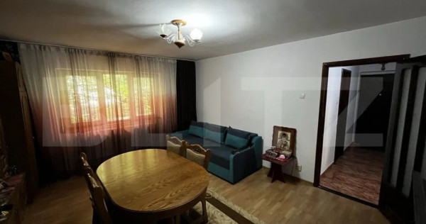 Apartament cu 3 camere, parter, zona Zamca