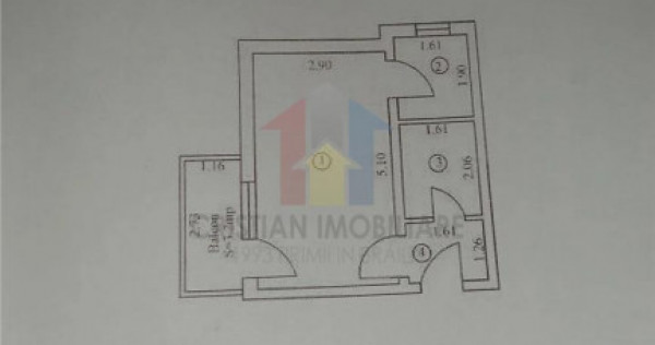 POSIBILITATE RATE Garsoniera Bariera, zona foarte buna