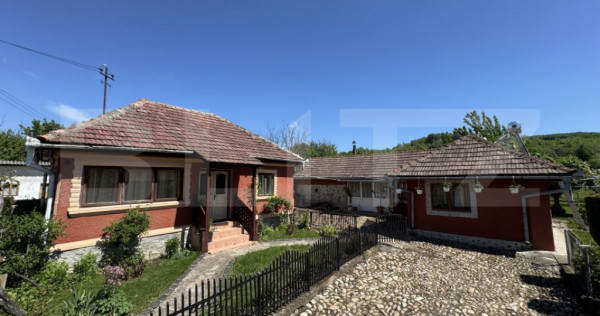 Casa plan parter cu 4 camere, 160 mp si 13000 mp teren, zona