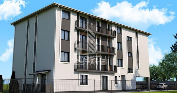 Apartament cu 2 camere, bucatarie inchisa, bloc nou, Cale...