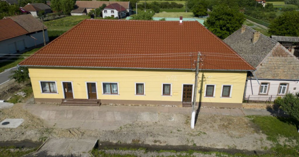 Clădire cu 5 camere cu teren și hală în Cenad