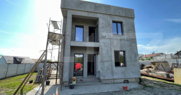 Casă la cheie P + E, 101 mp utili, 300 mp curte, Veteranilo