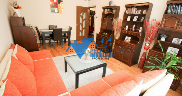 E3, decomandat, 3 camere, renovat