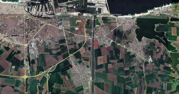 Teren de vanzare Agigea zona pod