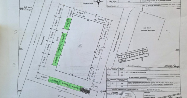 Vanzare locuri de parcare piata Progresul-Intrarea Targu Fru