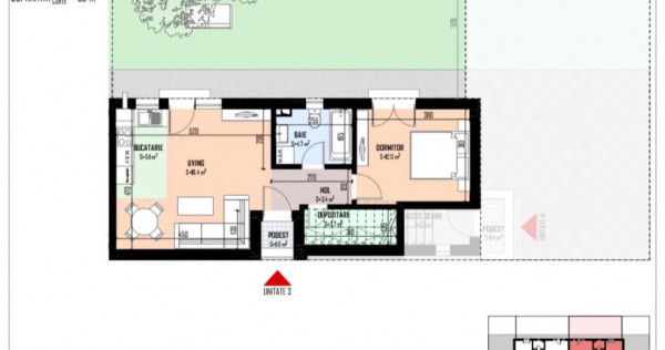 Apartament 2 camere|Finisaje la alegere|curte+2locuri parcare
