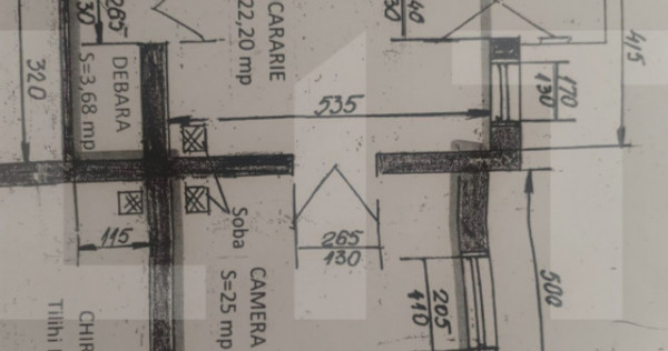 Casa cuplata, 51 mp utili+29mp teren pentru garaj, curte com