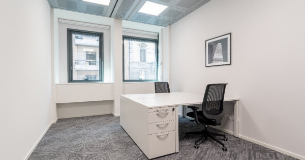 Spațiu de birou privat pentru 1 persoană în Regus Hermes