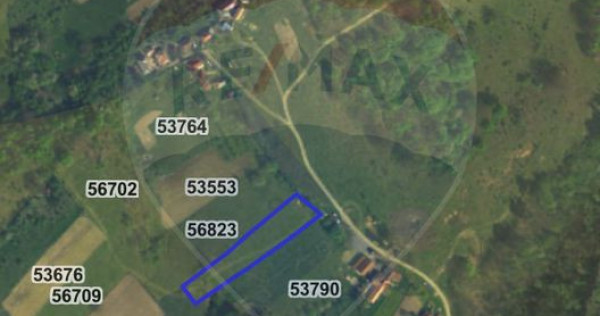 Teren 2,723mp Bratca / Drumul principala