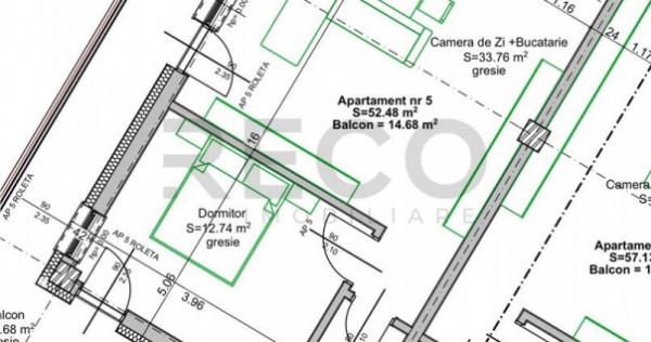 RECO Apartament 2 camere în Oradea Mestesugarilor