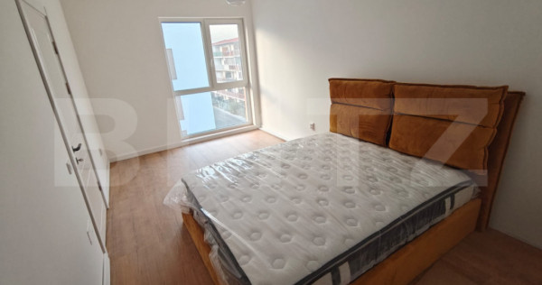 2 camere mobilat nou, bloc premium cu lift,parcare, strada E