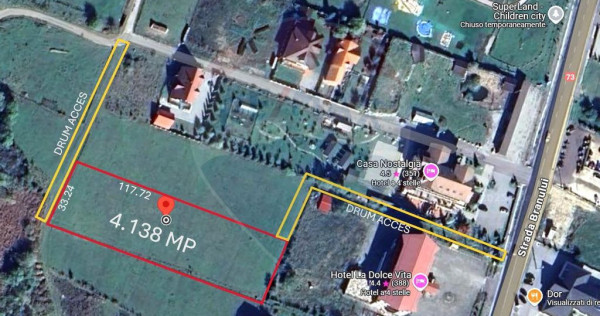 Teren Intravilan in Zarnesti / Soseaua Branului