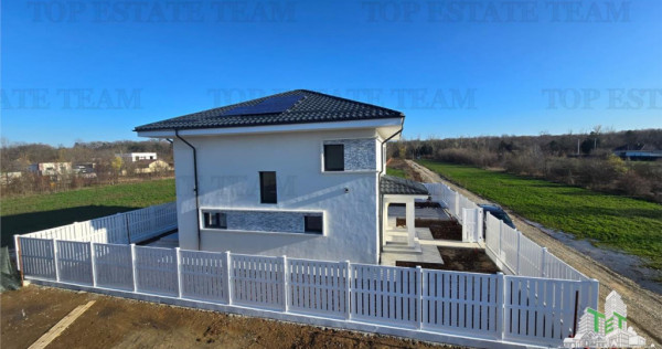 Vila de lux, independenta energetic, 255mp, 650mp teren, lan