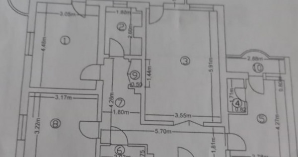 Apartament 3 camere Bd. Independentei Bl. T2 Turnu Magurele