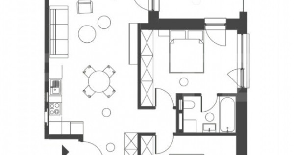 Comision 0 ! Somesului 15, Apartament 3 camere, Semicentral,