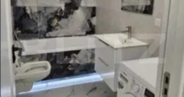 Apartament 2 camere Lux, ultrafinisat, mobilat complet, tera