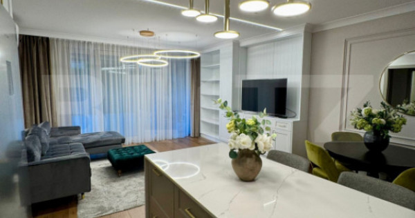 Apartament 3 camere, 90 mp, 2 bai, 65 mp terasa, parcare, bl