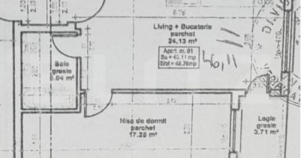 Apartament cu 2 camere, 50 mp, etaj intermediar, zona BMW