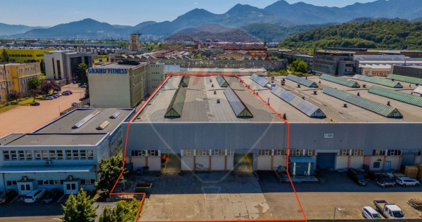 2 tronsoane hala |2 poduri rulante 10/18 T, Parcare, Prod...