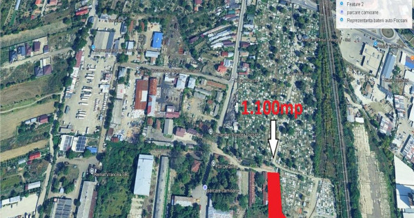 Teren 1.100mp intravilan curti constructii de in zona COMAT