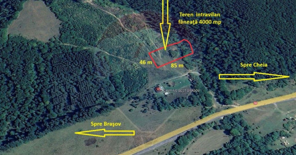 Teren intravilan, 4003 mp, Săcele - Babarunca