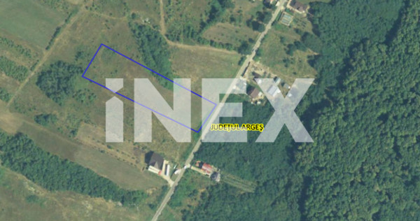 Teren de vânzare în Budeasa, zona Ciobotea
