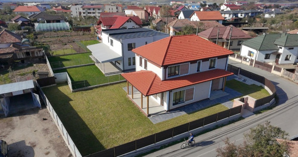 Casa individuala 5 cam P+E, sup.utila 152 mp, teren 601 mp Apahida