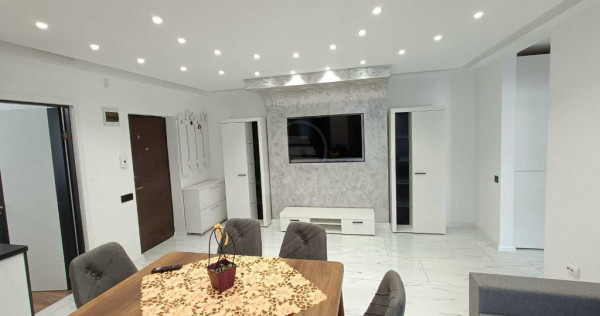 Apartament 3 camere, 60 mp utili, mobilat lux, Florești &ndash; zona Metro,