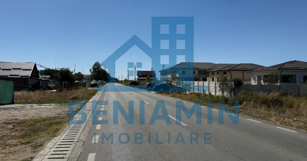 Teren 1000mp-Metro-Hanul cu ponei-Pe principala-Carcea-Op...