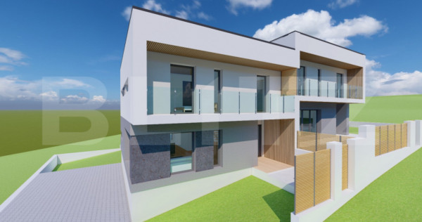 Duplex modern semifinisat, 135 mp, zona Oasului