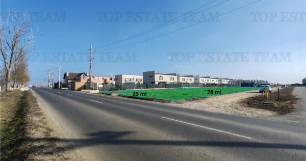 Teren Balotesti - Stradal - Sos. Unirii