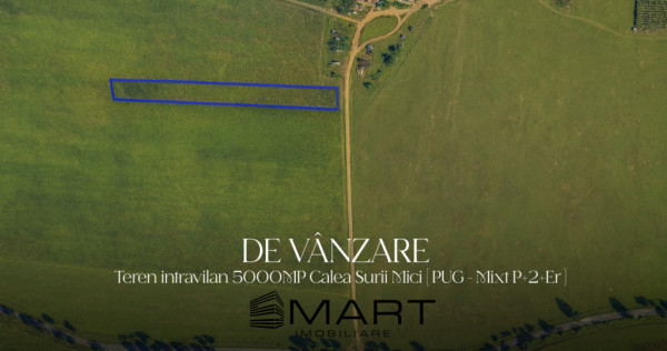Teren intravilan 5200mp zona Calea Surii Mici