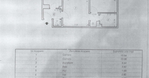 Apartament 2 camere zona City Park Mall, Constanta