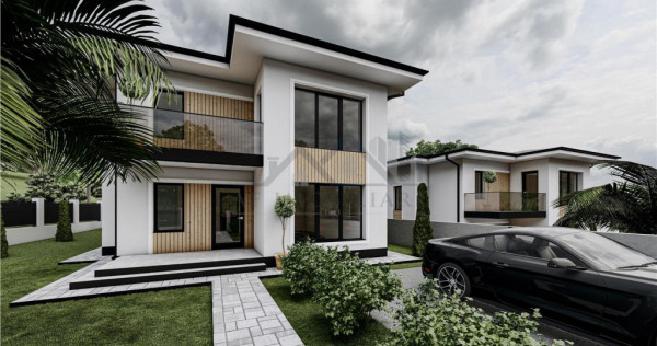 Pietrarie Barnova langa padure VILA P E su 120mp teren 400mp