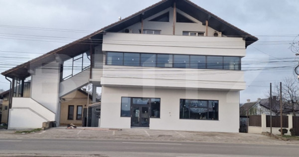 Spatiu comercial, 393 mp cu parcare privata, zona cu vad Bur