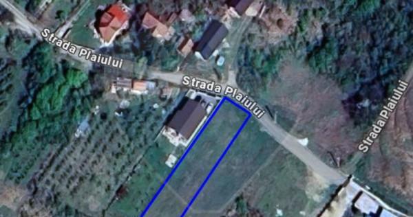 Teren intravilan, 1000 mp, dealuri, Plaiului, de vânzare
