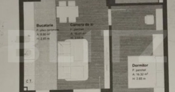 Apartament 2 camere, 56 mp, zona Somesului